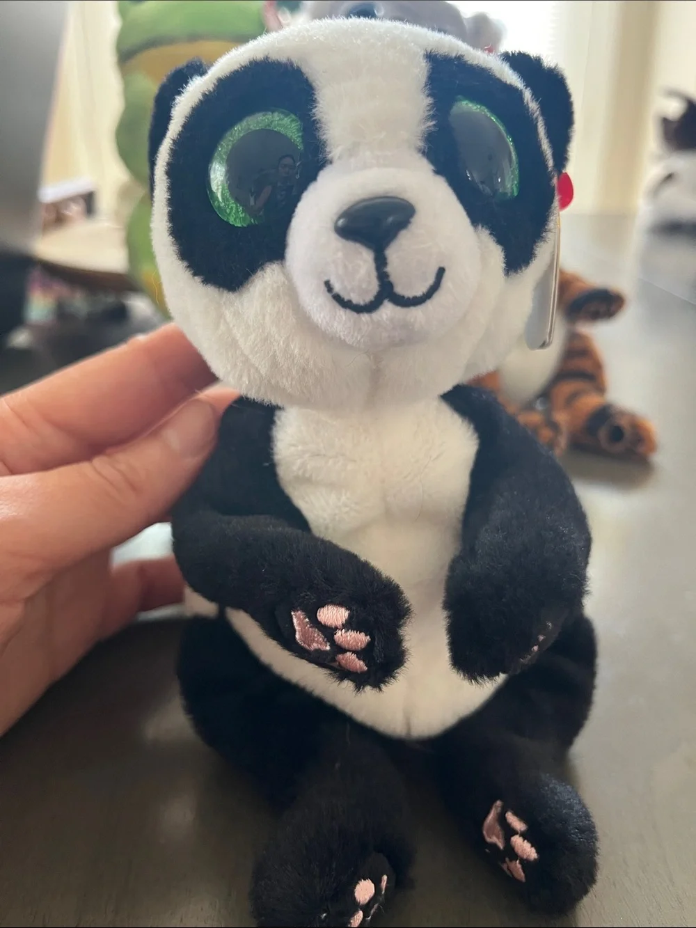 TY Plush Small Pets Assorted Beanie Babies - White Arctic Fox